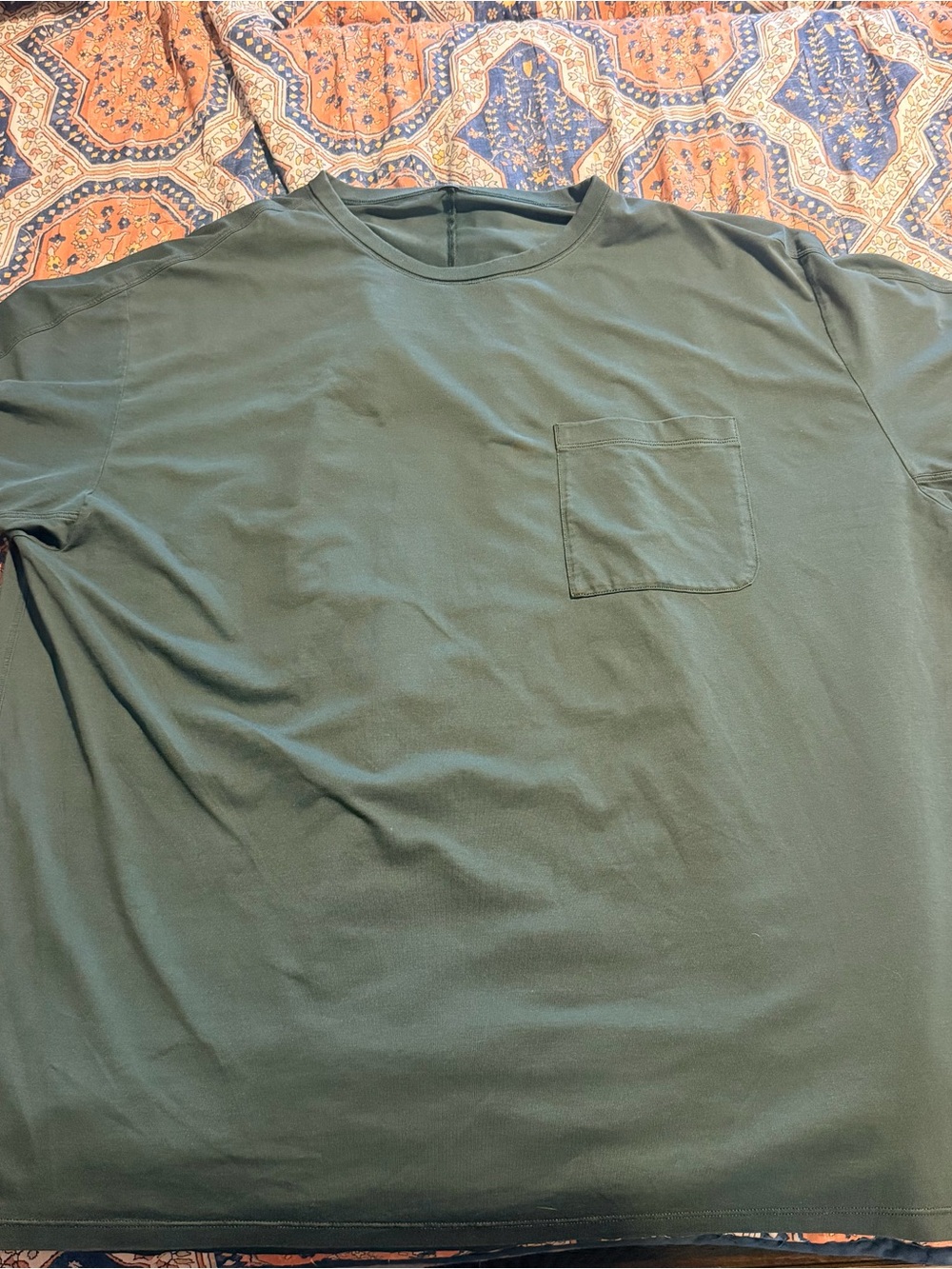 lululemon athletica Men's Short Sleeve Pocket Tee in Green as is XL
